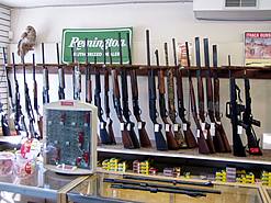Adirondack Sports Center large selection of firearms