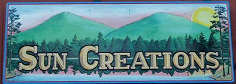 Sun Creation's sign