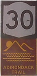 NY 30 Route Sign 