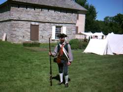 Johnstown Hall at a Revolutionary War Re-enactment, 6/13/2004